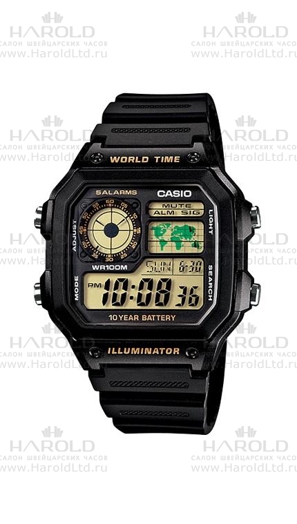Часы Casio AE-1200WH-1B