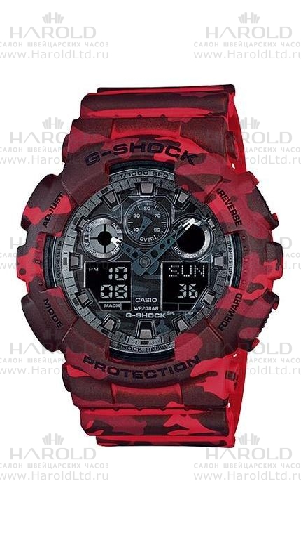 Часы Casio GA-100CM-4A