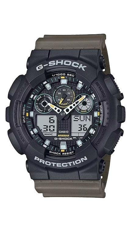 Часы Casio GA-100TU-1A3